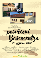 Posvěcení Boscocentra 